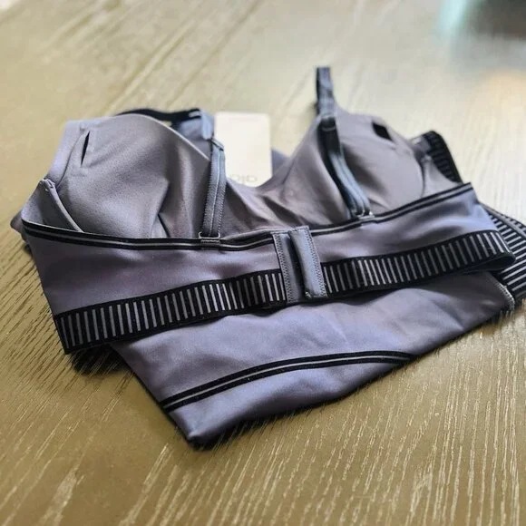 Alo Yoga Line Up Set Size Medium Navy Color - Picture 3 of 5